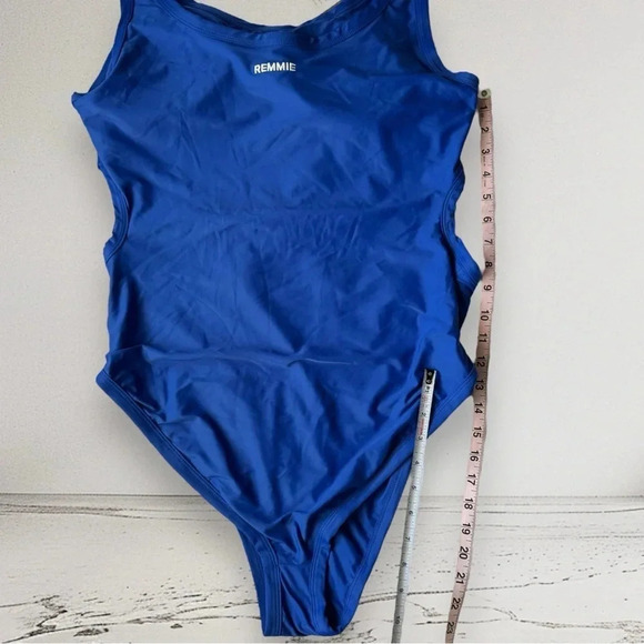 NWT REMMIE BY RILEY Cobalt Blue Reversible ONE PIECE Swimsuit Size 4XL - Picture 8 of 10